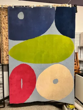 6x8 Retro Area Rug