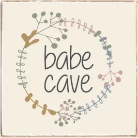 Babe Cave Square Block