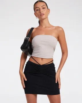 Ejon Mini Skirt in Black