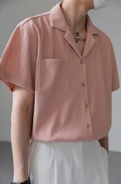 GS No. 119 Loose Short-sleeves Shirt