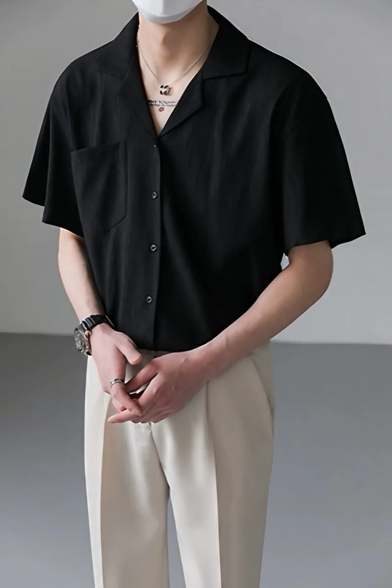 GS No. 119 Loose Short-sleeves Shirt