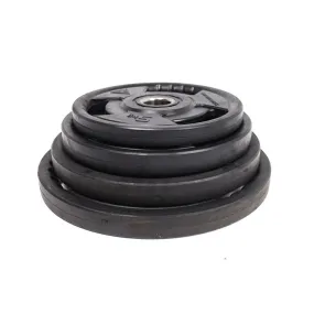 Hit Fitness 100kg Rubber Radial Plate Set