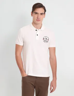 Iconic Graphic Print Polo Shirt