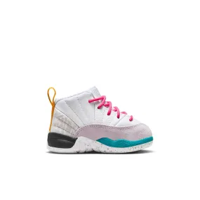 Jordan - Girl - TD Retro 12 - White/Vapor Green/Photon Dust