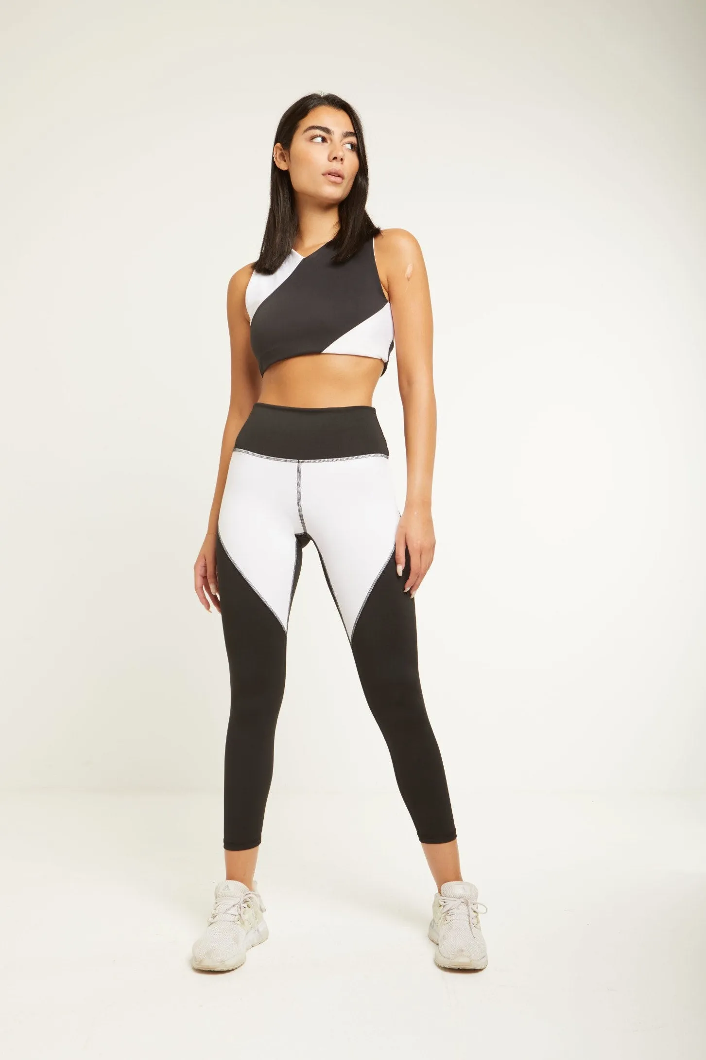 WAVE LEGGINGS - WHITE